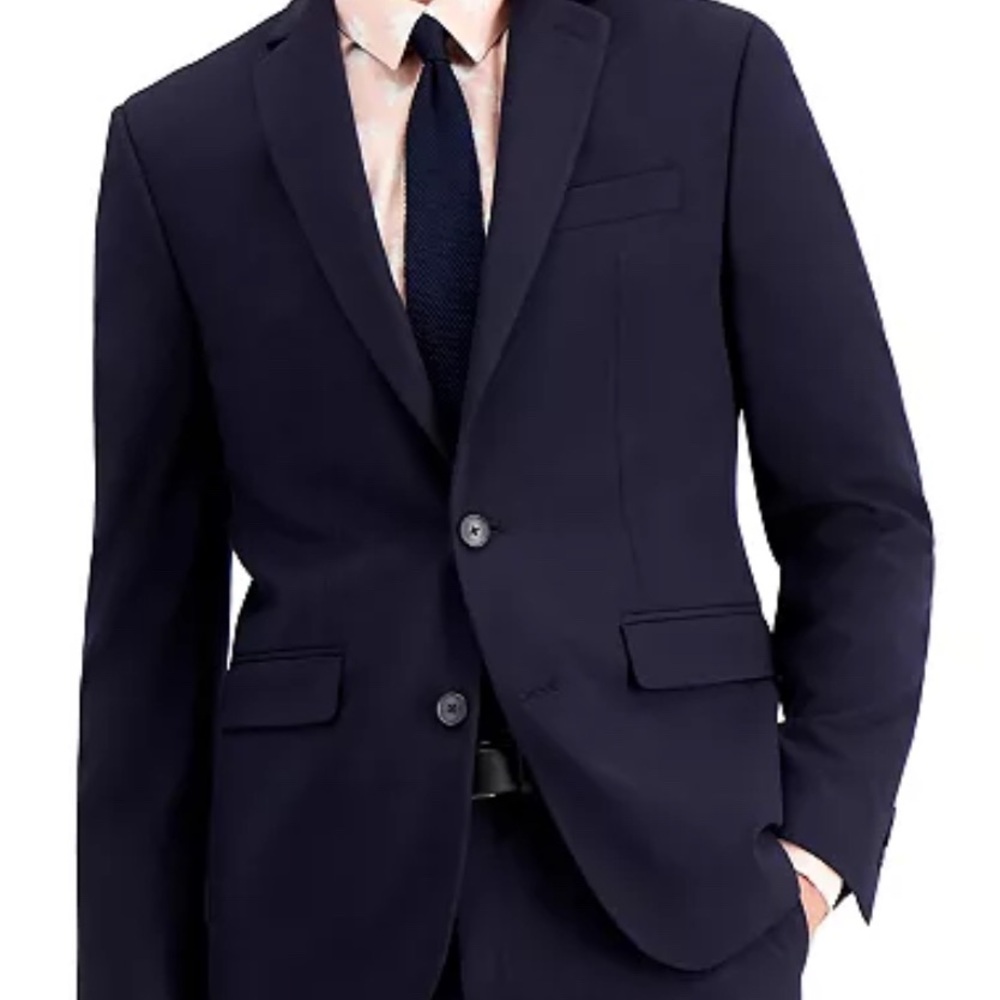 INC International Concepts Dark Blue Men's Suit Jacket